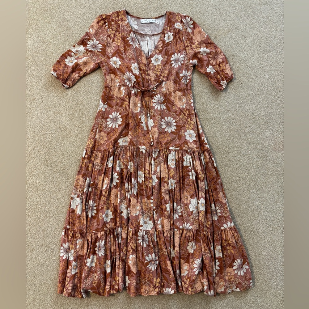 Petal & Pup Floral Dress Size Small